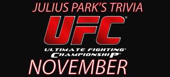 TL BJJ and BJJ Engineer in Naples , FL Presents: Julius Park\'s BJJ Trivia of the Month: November